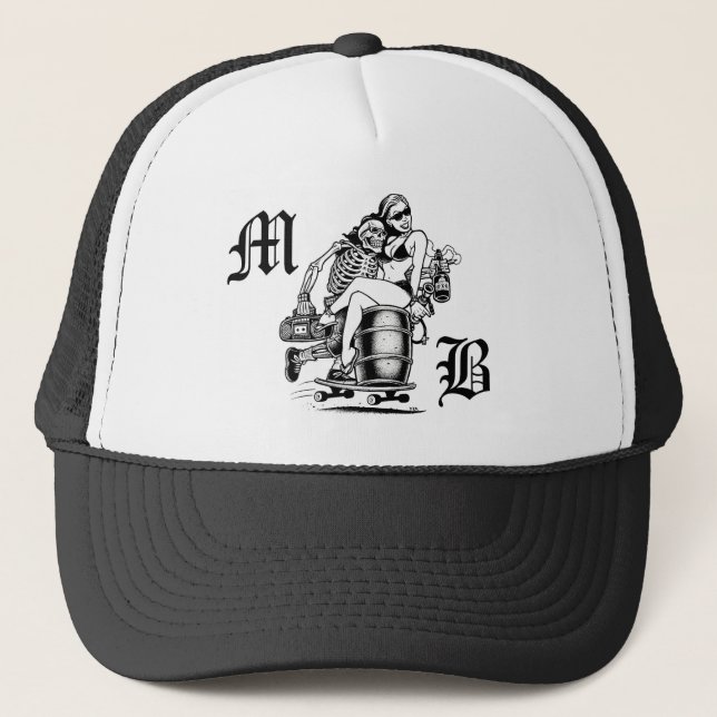 Boné Chapéu do patinador do MB (Frente)