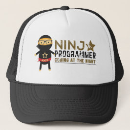 Boné Chapéu do programador - programador de Ninja
