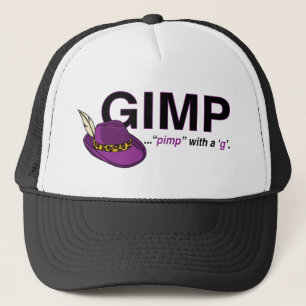 Boné Chapéu do proxeneta do Gimp