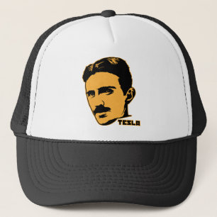 Boné Chapéu do retrato de Nikola Tesla