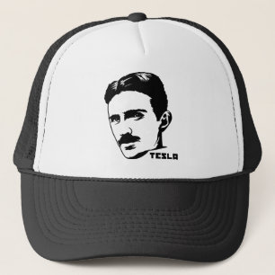 Boné Chapéu do retrato de Nikola Tesla