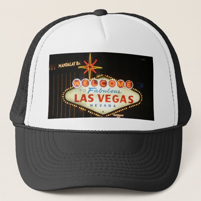 Boné Chapéu do sinal de Las Vegas (Frente)