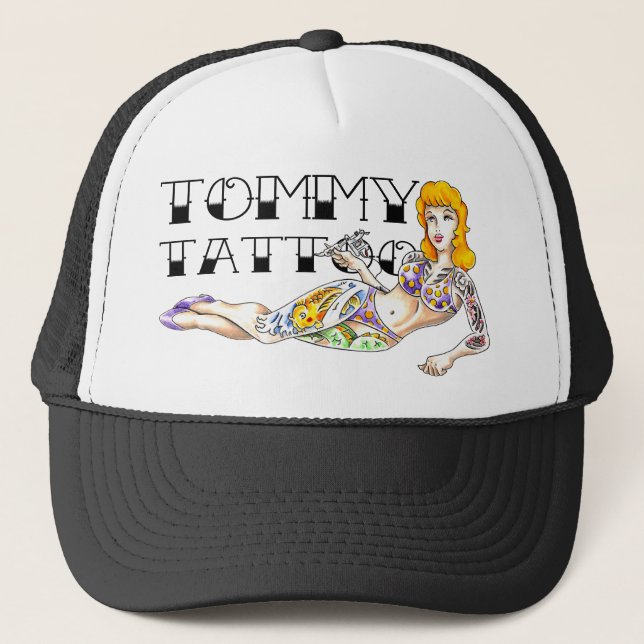 Boné Chapéu do tatuagem de Tommy (Frente)