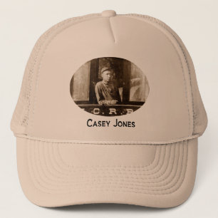 Boné Chapéu do trem de Casey Jones