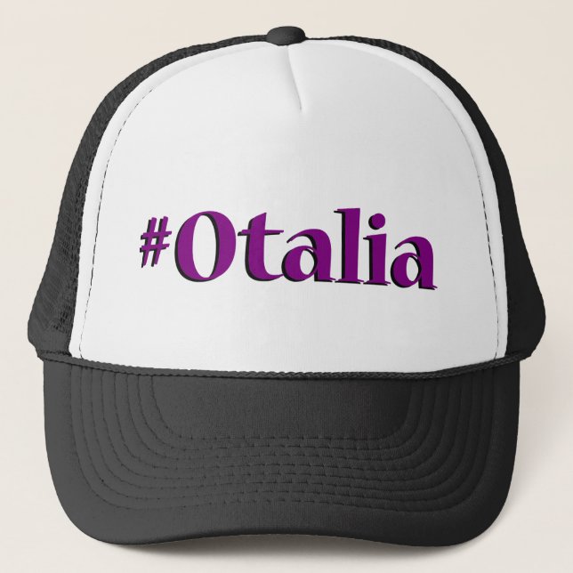 Boné Chapéu do Twitter de Otalia (Frente)