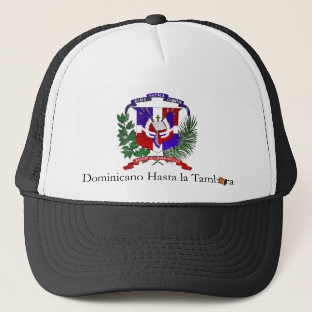 Boné chapéu dominiquense (Frente)