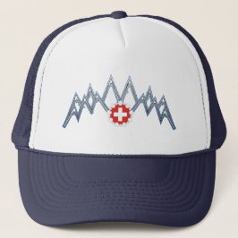 Boné Chapéu dos Alpes Suíços