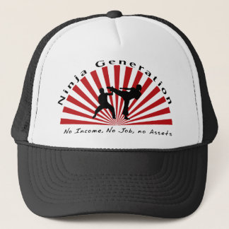 Boné Chapéu dos camionistas da geração de Ninja