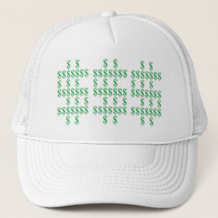 Boné Chapéu dos sinais de dólar