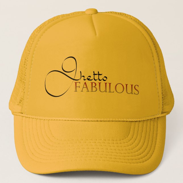 Boné Chapéu Dourado Fabuloso do gueto (Frente)