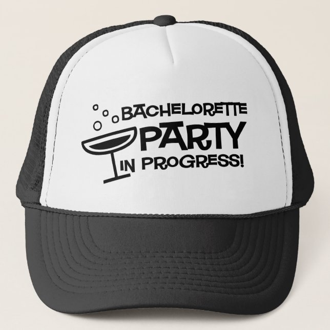 Boné Chapéu em andamento da festa de solteira (Frente)