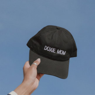 Boné Chapéu Embroidered Doxie Mãe Proprietária de Dachs
