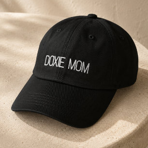 Boné Chapéu Embroidered Doxie Mãe Proprietária de Dachs