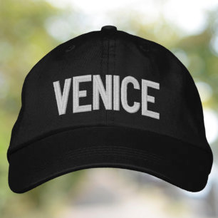 Boné Chapéu Embroidered Veneza