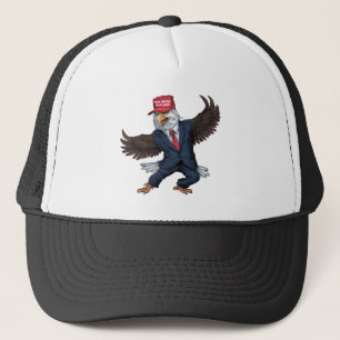 Boné Chapéu Engraçado da Águia Americana