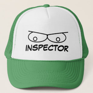 Boné Chapéu engraçado do inspector