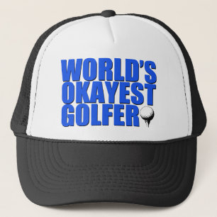 Boné Chapéu engraçado do jogador de golfe do Okayest 