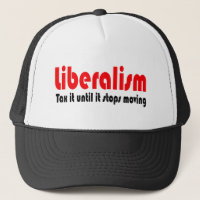 Chapéu engraçado do liberalismo
