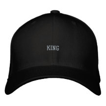 Chapéu estilo de cabeça versátil preto King Custom
