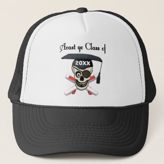 Boné Chapéu feito sob encomenda do ano do pirata da (Frente)