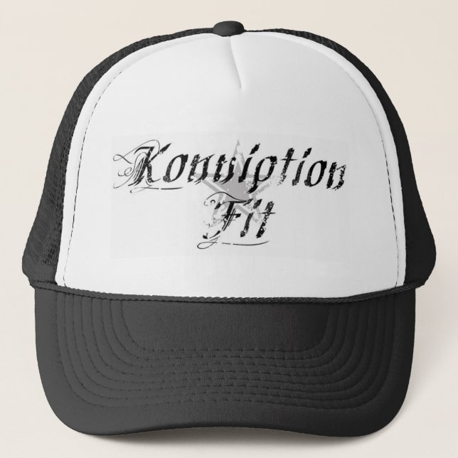 Boné Chapéu FIT do camionista de KONNIPTION (Frente)