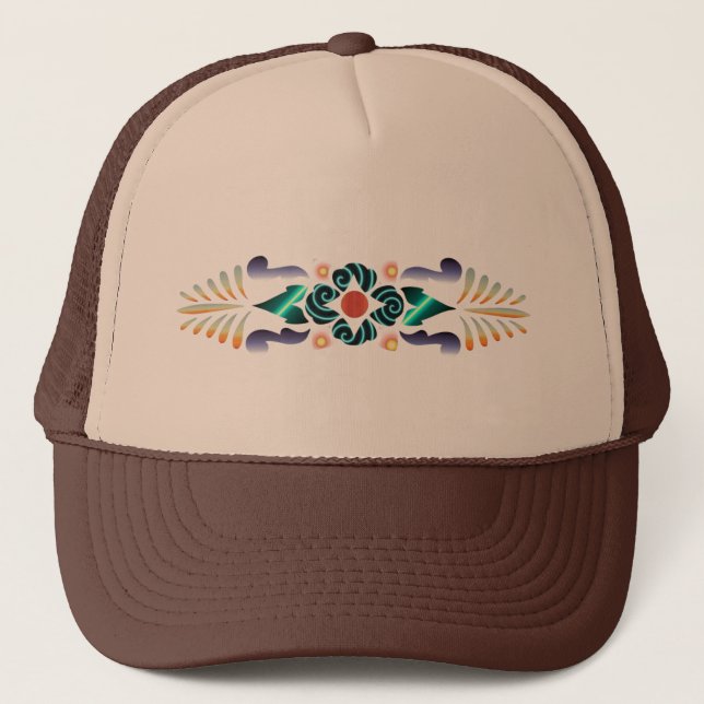 Boné Chapéu Floral (Frente)