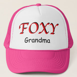 Boné Chapéu Foxy da avó