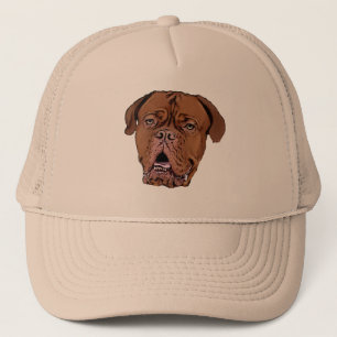 Boné chapéu francês do mastiff de douge de Bordéus