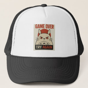 Boné Chapéu Game Over – Sem Segundas Chances Jogador