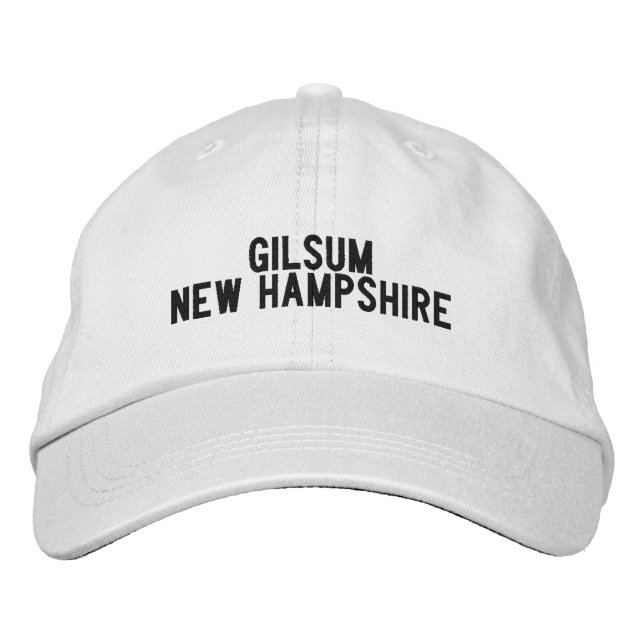 Boné Chapéu Gilsum New Hampshire (Frente)