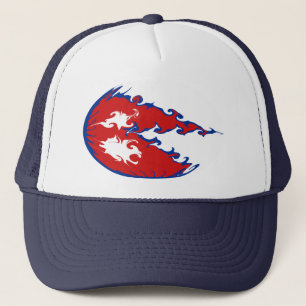 Boné Chapéu Gnarly da bandeira de Nepal
