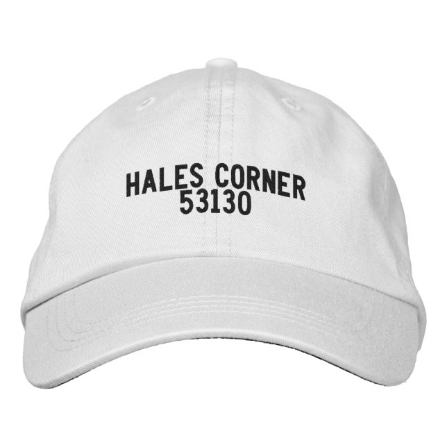 Boné Chapéu Hales Corner Wisconsin (Frente)