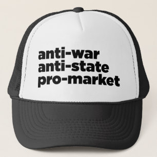 Boné Chapéu hifenizado libertário