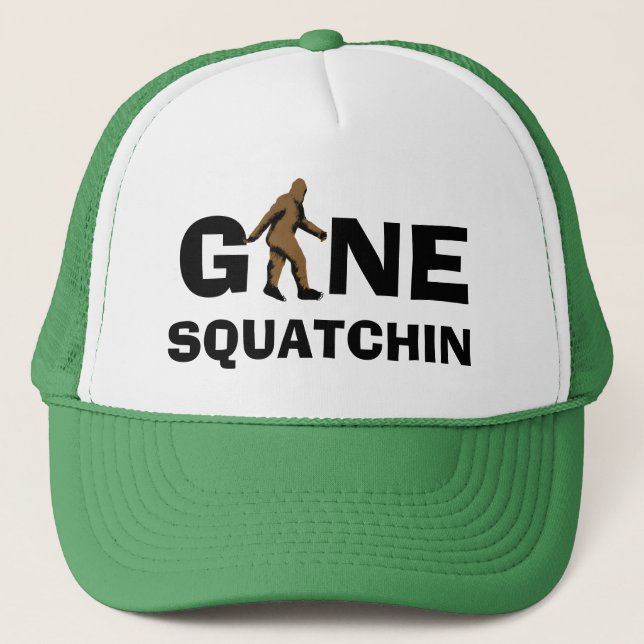Boné Chapéu ido de Squatchin (Frente)