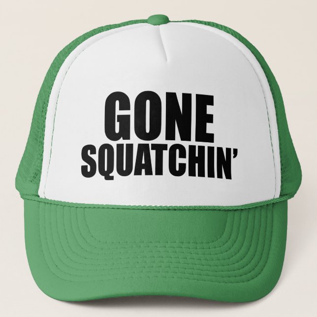 Boné Chapéu ido de Squatchin (Frente)