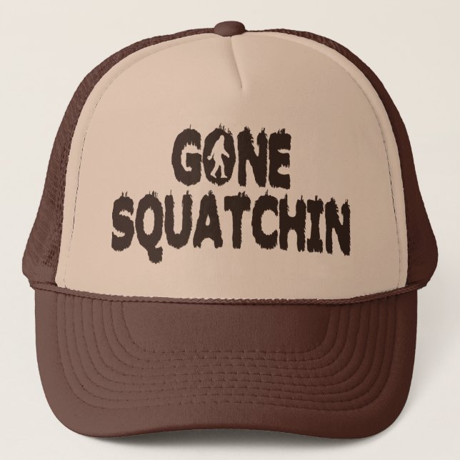 Boné Chapéu ido de Squatchin (Frente)