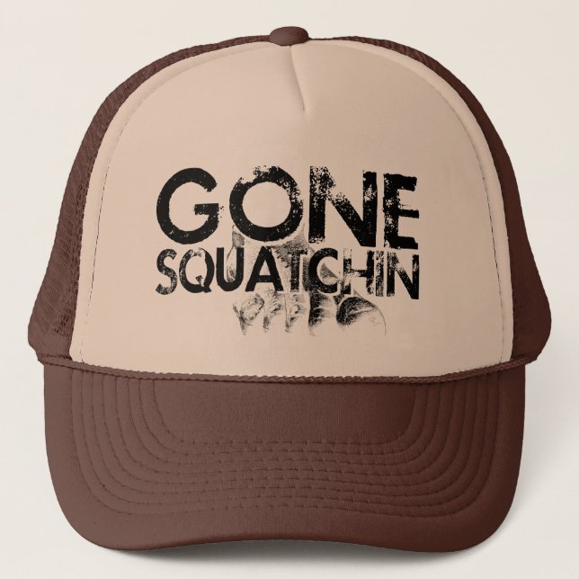 Boné Chapéu ido de Squatchin (Frente)
