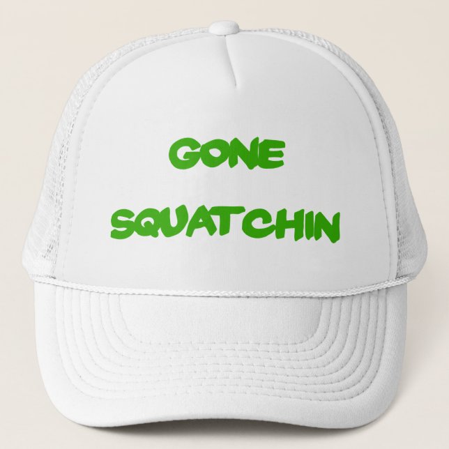 Boné Chapéu ido de Squatchin (Frente)