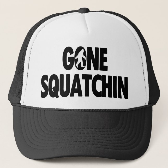 Boné Chapéu ido de Squatchin (Frente)
