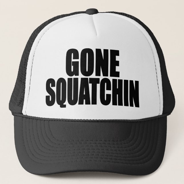 Boné CHAPÉU IDO engraçado de SQUATCHIN - edição (Frente)