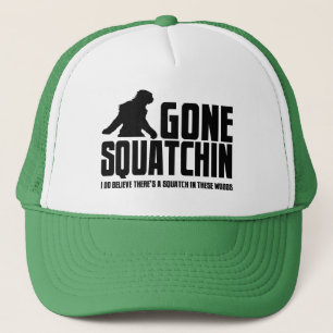 Boné Chapéu IDO engraçado de SQUATCHIN para crentes de