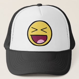 Boné Chapéu impressionante feliz da cara