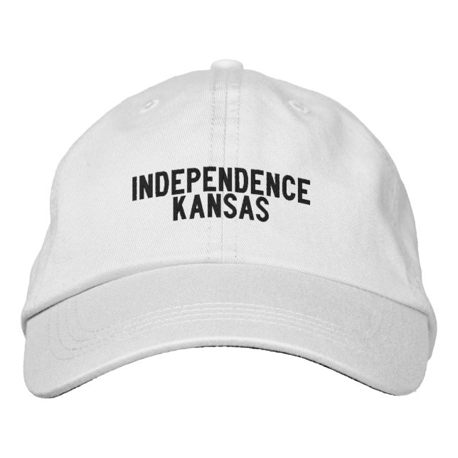 Boné Chapéu Independência Kansas (Frente)