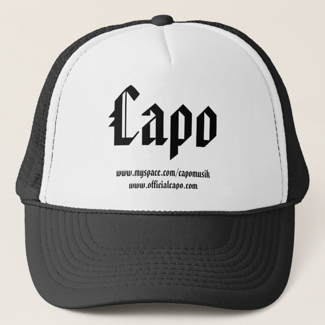 Boné Chapéu intitulado (Frente)