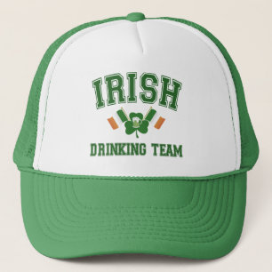 Boné Chapéu irlandês da equipe do bebendo