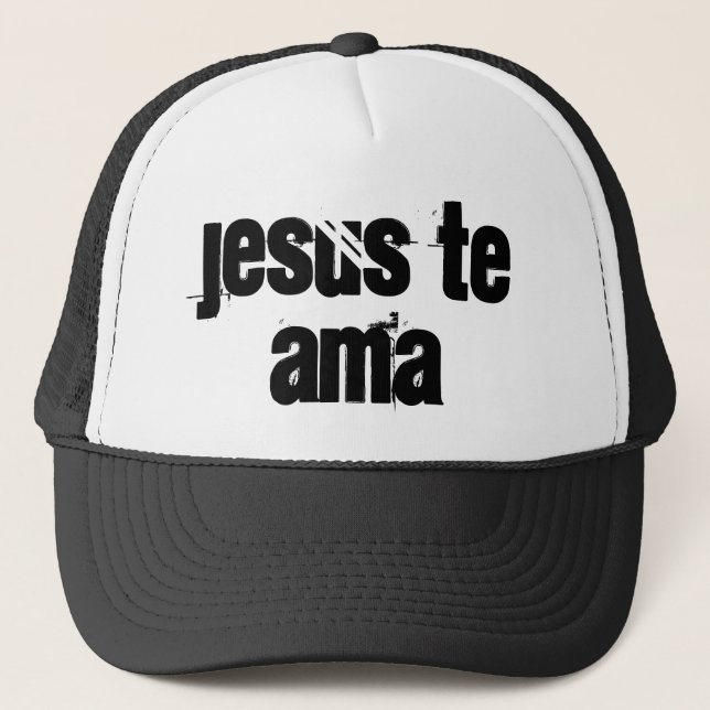 Boné Chapéu - Jesus ama-o (Frente)