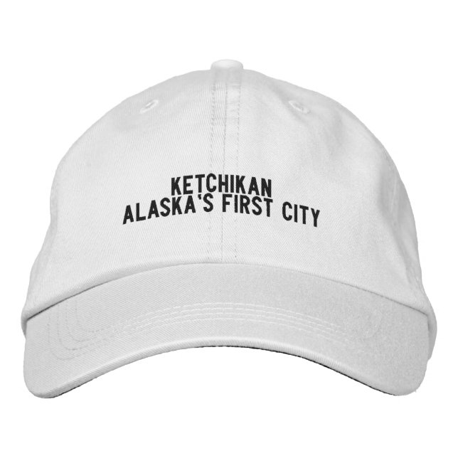 Boné Chapéu KETCHIKAN Alaska (Frente)