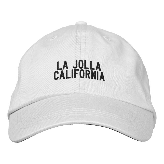 Boné Chapéu La Jolla Califórnia (Frente)