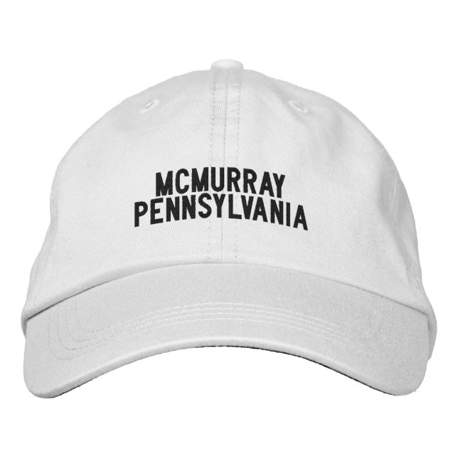 Boné Chapéu McMurray Pennsylvania (Frente)