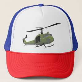 Boné Chapéu militar do camionista de UH-1 Huey